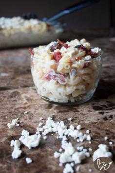 Bacon and Feta Macaroni and Cheese
