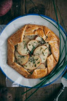 SALT & VINEGAR POTATO GALETTE