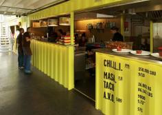 wahaca southbank experiment: shipping container restaurant