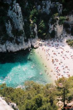 Creek of En-Vau, Cassis, France. Wishing we were here. #davidlawrence #travel #inspiration #davidlawrencerecommends