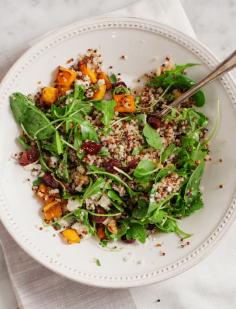 Butternut Squash & Tart Cherry Quinoa Salad