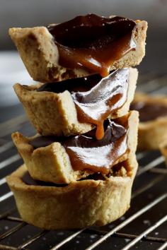 salted caramel chocolate cups