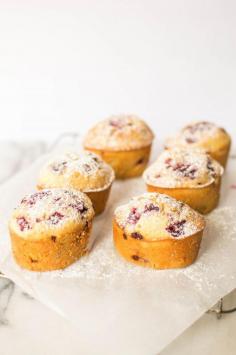 Raspberry and Vanilla Bean Friands