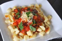 RICOTTA GNOCCHI WITH RATATOUILLE SAUCE