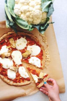 Cauliflower pizza