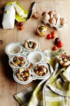 Balsamic Goat Cheese Tarts