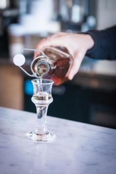 Housemade Aquavit at Aamanns Copenhagen in New York