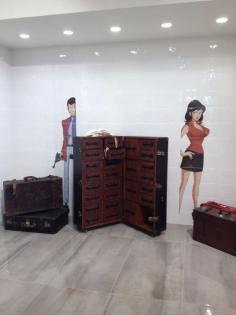 Del conca  Lupin the 3rd/ Cersaie 2014 ( Italy) Photo by #GabriellaSimone www.futureconcept...