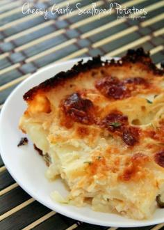Jo and Sue: Cheesy Garlic Scalloped Potatoes