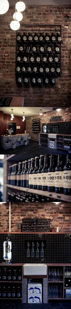 Traga a garrafa, leve a cerveja artesanal. Loja em Londres une amantes da bebida