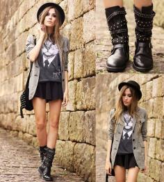 Shelfies T Shirt, Cravo&Canela Boots