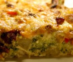Oven Baked Omelet Recipe