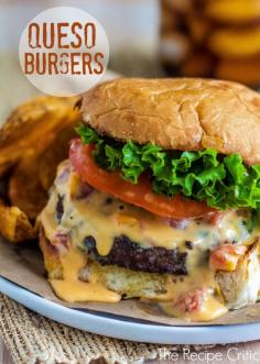 Queso Burgers