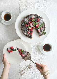 Chocolate Chip Cookie Chocolate Tart