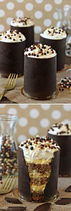 
                        
                            Banana Bread Tiramisu, in an edible chocolate shell!
                        
                    