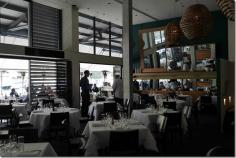 
                        
                            Manta’s dining room is elegant though on a beautiful day, it is deserted as everyone opts for the al fresco area with water views.
                        
                    