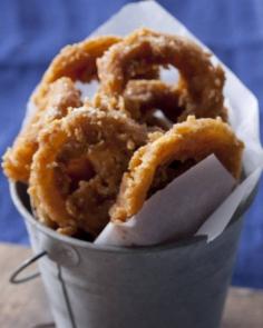 Caroline Velik's fried onion rings (recipe here).
