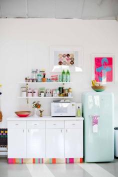 
                        
                            Joy Cho's Grown-Up Candyland Kitchenette — Kitchen Tour
                        
                    