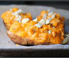 
                        
                            Baked Buffalo Chicken-Topped Potatoes Recipe
                        
                    