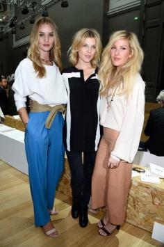 Rosie Huntington-Whiteley Photos: Chloe : Front Row - Paris Fashion Week Womenswear Spring/Summer 2015
