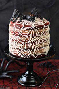 
                        
                            Spiderweb Naked Red Velvet Cake
                        
                    