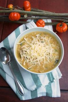 
                        
                            Easy White Chicken Chili with Pumpkin
                        
                    