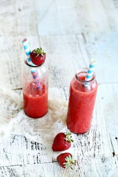 strawberry smoothie