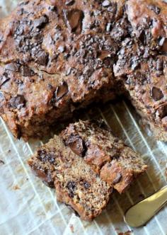 
                        
                            Chocolate Chunk Banana Bread (Paleo friendly and uses no sugar or sweetener except for bananas)
                        
                    