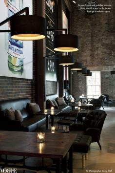 Neild Avenue | Sydney - I want to drink french press coffee or good wine in this space.