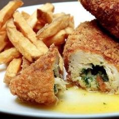 Oven Baked Chicken Kiev Recipe