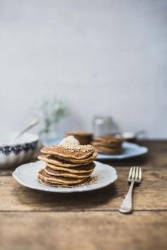 
                        
                            Carrot Cake Pancakes with Vanilla Mascarpone
                        
                    