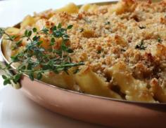 Caramelized Onion Pasta Gratin