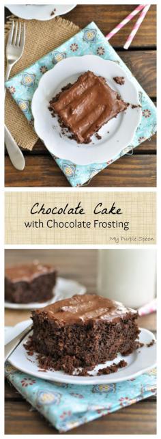 
                        
                            This Chocolate Cake is rich, decadent, insanely delicious, and you don't need to feel an ounce of guilt while eating it! It's made without refined sugar or flour and is gluten free and paleo friendly
                        
                    