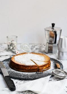 
                        
                            speculoos cheesecake with malted pretzel crust
                        
                    