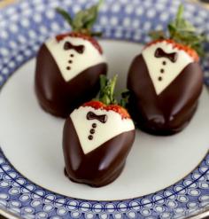 Tuxedo strawberries