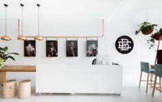 Beauty Academy #suspendedimages #copperpiping #copper #menuboard