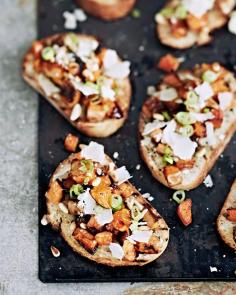 Pumpkin Bruschetta