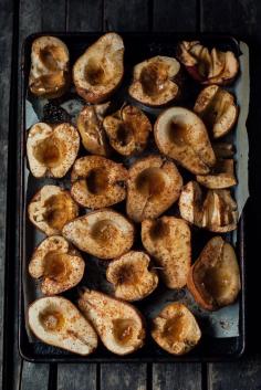 Roasted Pear and Apple Sauce with Whiskey and Brown Butter