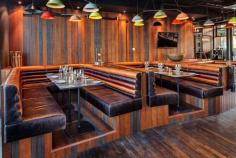 The restaurant at Radisson Blu Riverside by Doos Architects