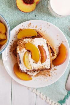 PEACHES & CREAM FRENCH TOAST