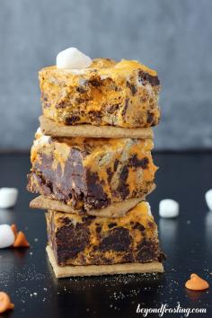 Pumpkin S’mores Fudge