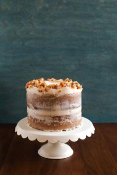 
                        
                            Hazelnut Crunch Pumpkin Cake with Brown Butter Cream Cheese Frosting
                        
                    