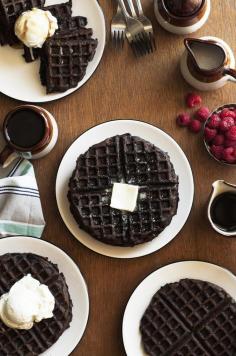 
                    
                        Chocolate Zucchini Waffles
                    
                