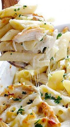 
                    
                        Chicken Alfredo Baked Ziti
                    
                