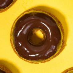 
                        
                            Baked Pumpkin Doughnuts with Bittersweet Chocolate Ganache
                        
                    