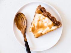 
                    
                        PUMPKIN TART W/ GINGERSNAP CRUST + WHIP + SALTED CARAMEL
                    
                