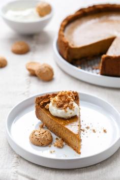 
                    
                        Amaretti Pumpkin Pie
                    
                