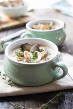 Best Ever New England Clam Chowder