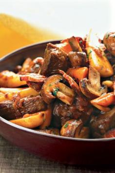 
                        
                            Beef Stew with Cognac and Horseradish Mustard
                        
                    