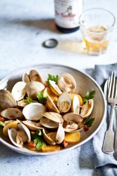 
                    
                        Clams With Chorizo
                    
                